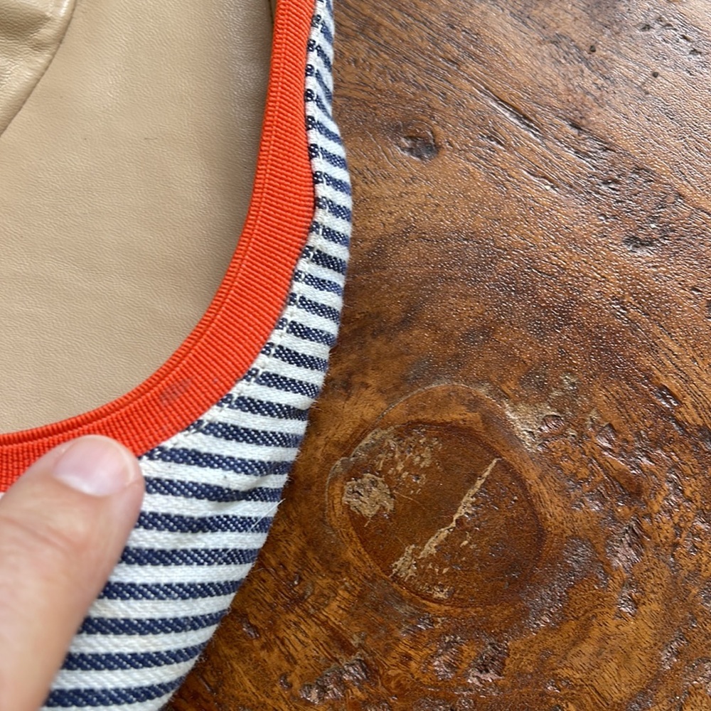 Super Cute Striped Bcbgeneration Flats Size 9 - image 3